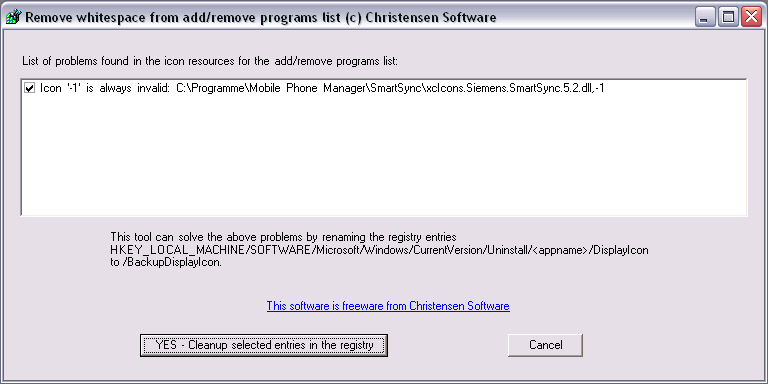 System Requirements Lab In Add Remove Programs