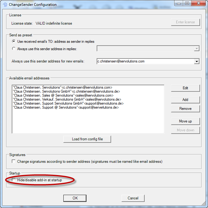 How Can I Disable The Add in For All Users By Default 