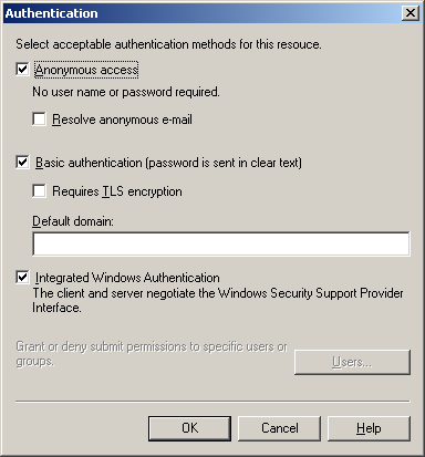 POPcon only works with a standard SMTP connection WITHOUT authentication, so allow "Anonymous access" in the "Authentication" dialog POPcon only works with a standard SMTP connection WITHOUT authentication, so allow "Anonymous access" in the "Authentication" dialog
