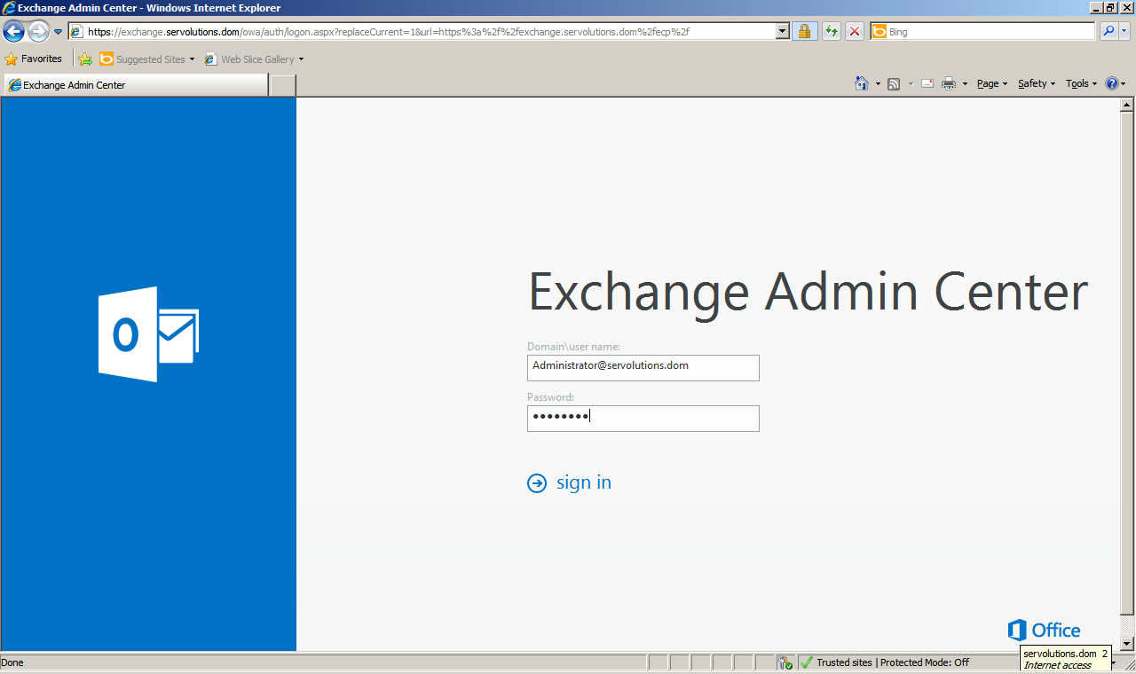 Exchange 13 And 16 Configuration